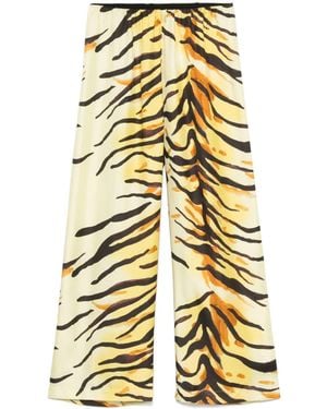 Nanushka Pantalones Brenda - Amarillo