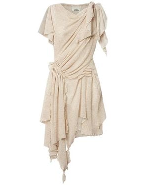Isabel Marant Trysha Ruffled Mini Dress - Natural