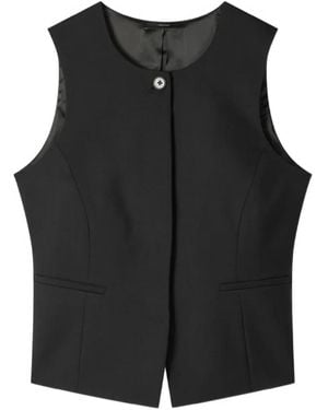 Paul Smith Asymmetrische Weste - Schwarz