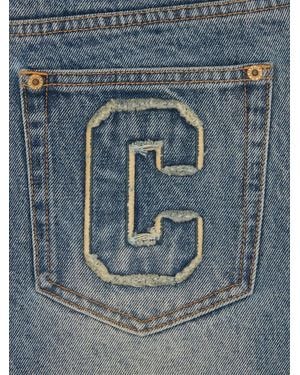 ICECREAM Graphic Appliqued Jeans - Blue