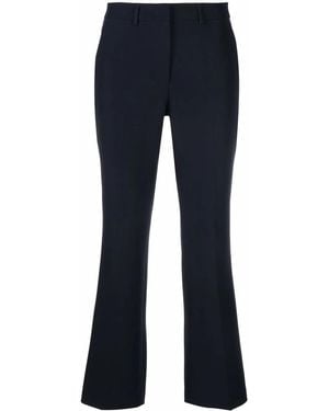 Seventy クロップド テーラードパンツ - ブルー