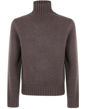 Studio Nicholson Loris High-Neck Sweater - Gray