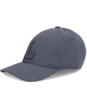 Lacoste Cappello Da Baseball Con Applicazione Logo - Blu