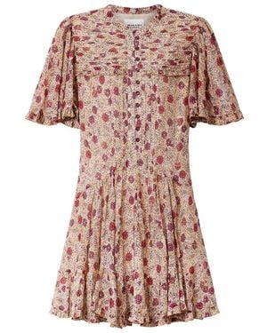 Isabel Marant Daynia Dress - Pink