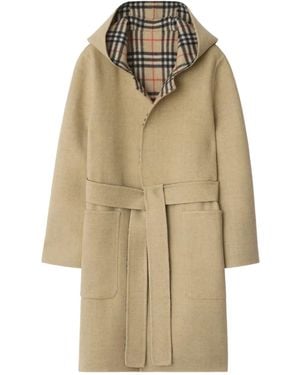 Burberry リバーシブル コート - ナチュラル