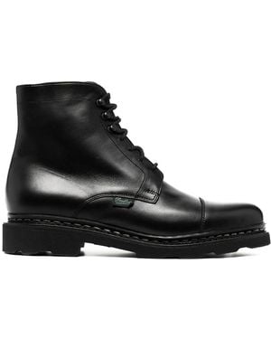 Paraboot Clamart キャップトゥ ブーツ - ブラック