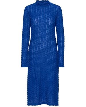 Henrik Vibskov Vestido midi Bubble - Azul