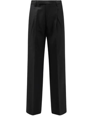 Vince Louie Pleated Trousers - Black