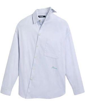 Jacquemus La Chemise Cuadro - White