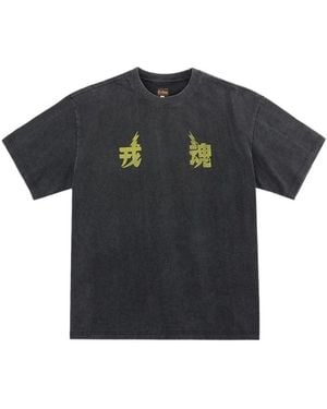 Evisu Ebisu Spirit Printed T-Shirt - Blue