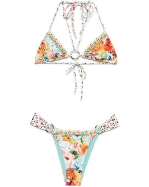 CAMILLA Bathing Bombshell Bikini - White