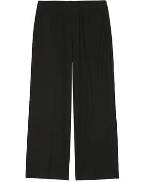 Marc O' Polo Pressed-Creased Trousers - Black