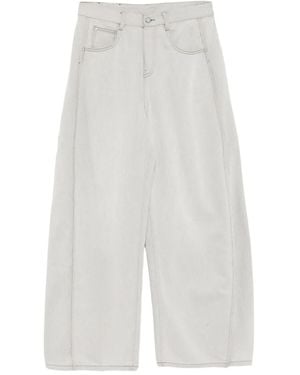 JNBY Wide-Leg Jeans - White