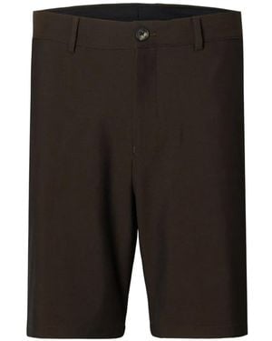 SELECTED Buttoned Shorts - Black