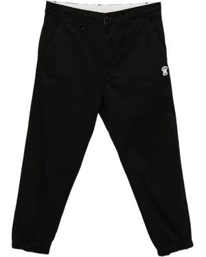 Chocoolate Straight-Leg Trousers - Black