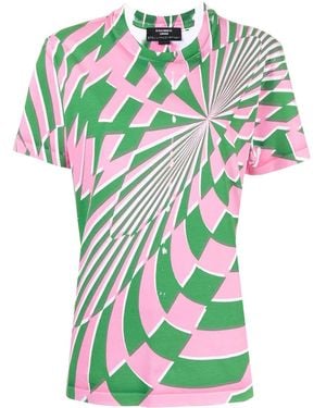 Stella McCartney X Ed Curtis Psychedelic-Print T-Shirt - Pink