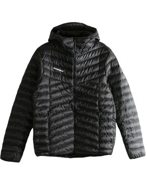 Mammut Hooded Quilted Jacket - Black