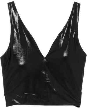 MACRON O.N.E. V-Neck Top - Black