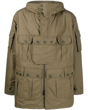 White Mountaineering Multi-Pocket Military Jacket - Green