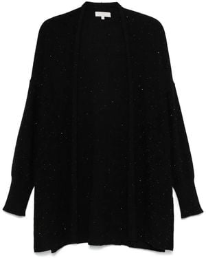 Antonelli Cardigan Mit Pailletten - Schwarz