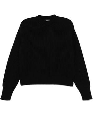 Issey Miyake ウール セーター - ブラック