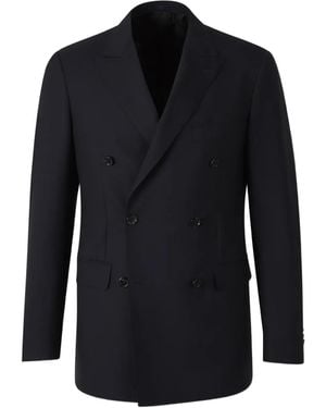 SCABAL® Blazer con doble botonadura - Azul