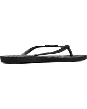 Havaianas Slim Glitter Ii Flip-Flops - Black