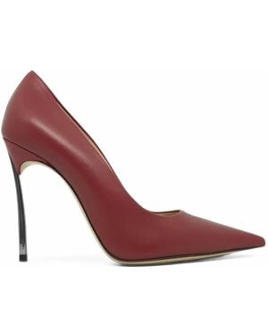 Casadei Blade Pointed-Toe Pumps - Purple