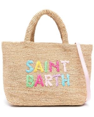 Mc2 Saint Barth Raffia Tote Bag - Natural