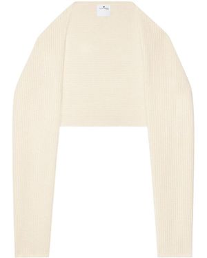 Courreges クロップド ボレロ - ホワイト