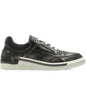 Fendi Fender Leather Sneakers - White