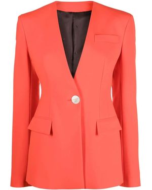 The Attico Blazer Thelma con botones - Rojo