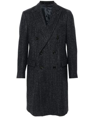 Lardini Jas Met Broche Detail - Zwart