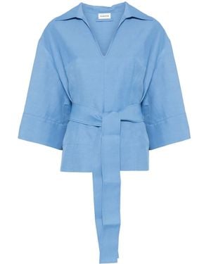 P.A.R.O.S.H. Raisa Blouse - Blue