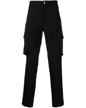 Givenchy ストレート カーゴパンツ - ブラック