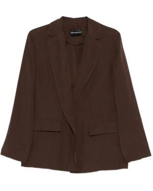 Pennyblack Blazer À Simple Boutonnage - Brown