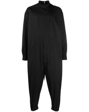 Rick Owens Overall Mit Stehkragen - Schwarz