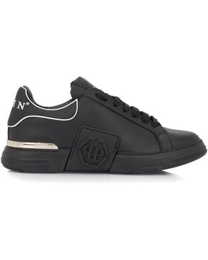 Philipp Plein Phantom Kick ローカットスニーカー - ブラック