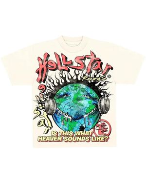 HELLSTAR Heaven On Earth T-Shirt - Natur