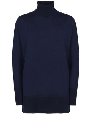 Aspesi Jersey con cuello alto - Azul