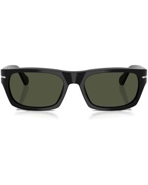 Persol Rectangle-Frame Sunglasses - Green