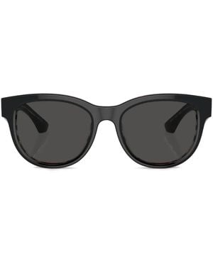 Burberry Wayfarer-Frame Sunglasses - Black