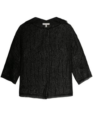 Shiatzy Chen Jack Met Bloemen Jacquard - Zwart