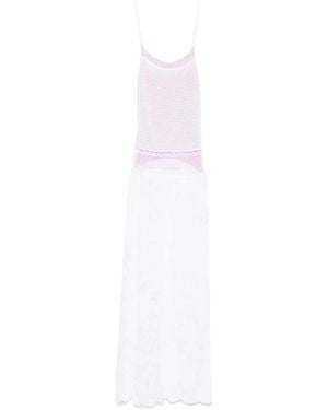 Roberta Einer Delicate Maxi Dress - White