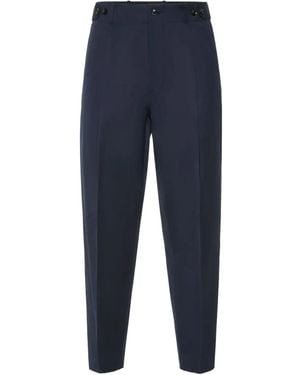 Philipp Plein Classic Fit Tapered Pants - Blue