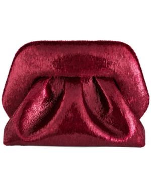 THEMOIRÈ Small Bios Clutch Bag - Red