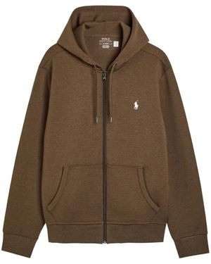 Polo Ralph Lauren Zip-Up Hoodie - Brown
