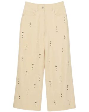 3.1 Phillip Lim Studded Jeans - Natural
