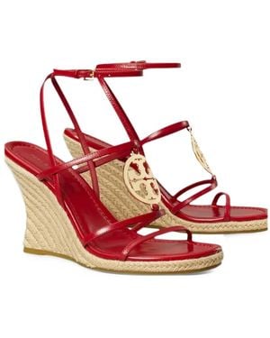 Tory Burch Capri Miller Wedge Espadrilles - Pink