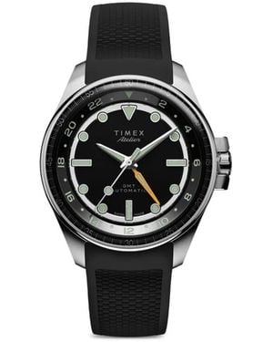Timex Atelier Gmt24 M1A 40Mm Watch - Black